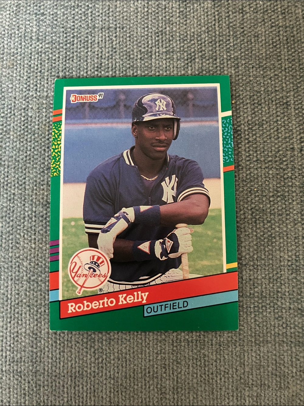 1991 Donruss New York Yankees Baseball Card Trading Card